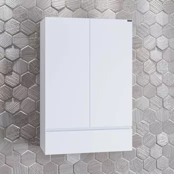 Шкаф подвесной белый глянец Санта Марс 700245