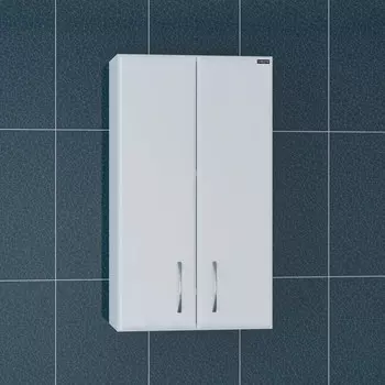 Шкаф подвесной белый глянец Санта Стандарт 401005