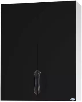 Шкаф подвесной черный глянец/белый глянец Bellezza Лагуна 4642109180045