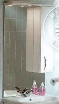 Шкаф-зеркало МАРСИЯ 67 правый Акватон 1A007502MS01R