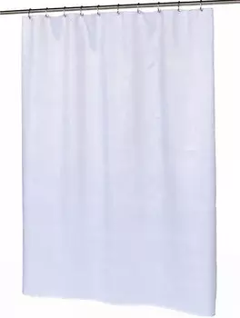 Штора для ванной комнаты Carnation Home Fashions Waffle Weave White SCWAF-21