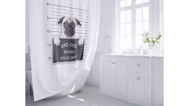 Штора для ванной комнаты Fixsen Dogs FX-2504