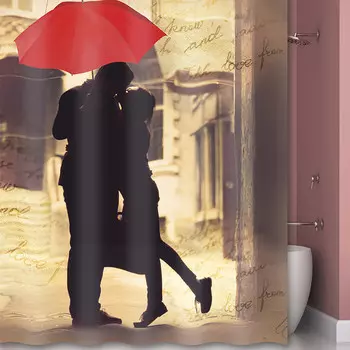 Штора для ванной комнаты IDDIS L`amour 550P18RI11