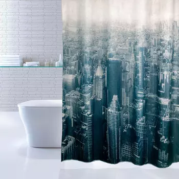 Штора для ванной комнаты IDDIS Megapolis 610P18RI11