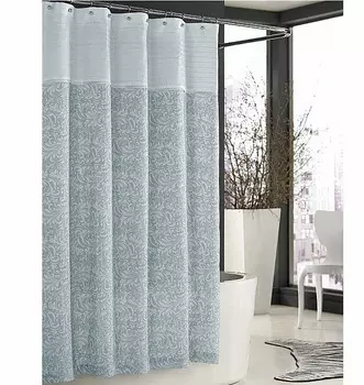 Штора для ванной комнаты Kassatex Bedminster Scroll Surf Spray STB-115-SFS