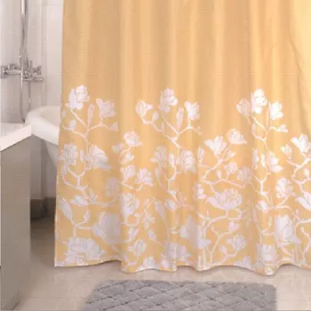 Штора для ванной комнаты Milardo Beige Silhouette 940P180M11