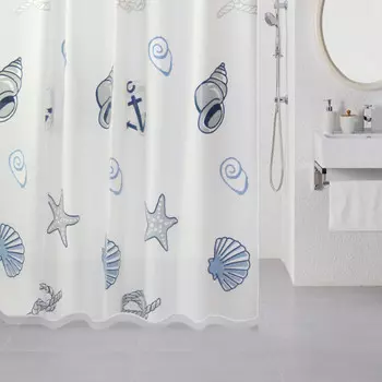 Штора для ванной комнаты Milardo Sea Fantasy 508V180M11