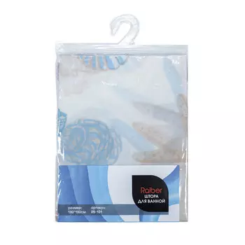 Штора для ванной комнаты Raiber RB-101