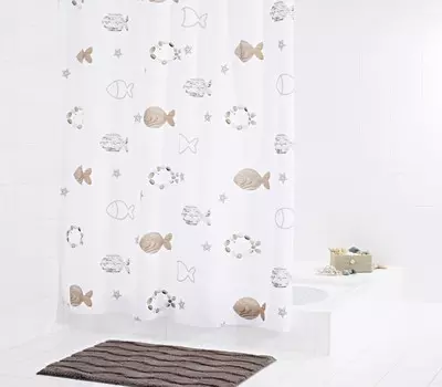 Штора для ванной комнаты Ridder Fishes 47819