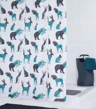 Штора для ванной комнаты Ridder Topsy-Turvy-World 4100300