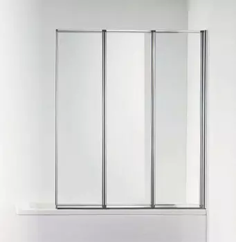 Шторка для ванны 100 см Bravat Alfa BG100.5320A прозрачное