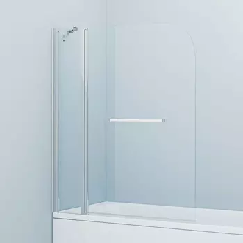 Шторка для ванны 120 см IDDIS Ray RAY6CS2i90 прозрачное