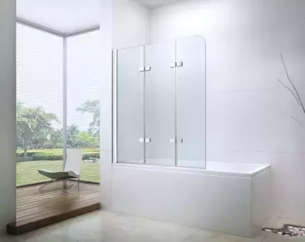 Шторка для ванны 90 см Berges City 2.0 062013 прозрачное