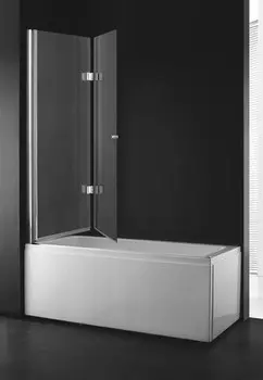 Шторка для ванны Cezares Verona 120 см текстурное стекло VERONA-W-V-21-120-P-Cr-L