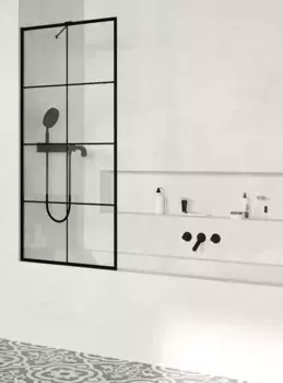 Шторка для ванны Radaway Modo New Black PNJ II Factory 100 10006100-54-55 прозрачное