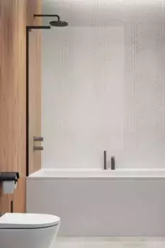 Шторка для ванны Radaway Modo SL Black PNJ II 70 Left 10316070-54-01L прозрачное