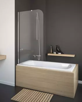 Шторка для ванны Radaway Torrenta PNJ 80 L прозрачное