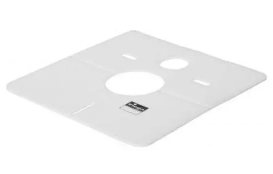 Шумоизоляционная панель из белого пластика(424x390x4) Viega 575168