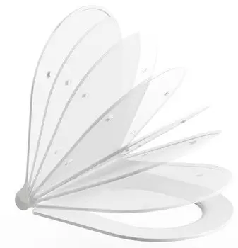 Сиденье для унитаза с микролифтом Ravak Uni Chrome Slim X01550