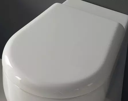 Сиденье для унитаза с микролифтом Kerasan K09 367401bi/cr