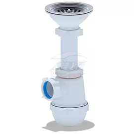 Сифон для кухонной мойки 3 1/2"-40 АНИ пласт A0150