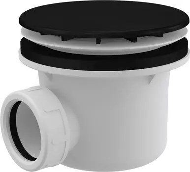 Сифон для поддона 90 мм AlcaPlast A49BLACK