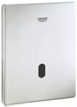 Система электронного управления смывом писсуара, питание от сети 230 В Grohe Tectron Skate нержавеющая сталь 37321SD1
