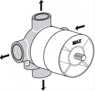 Скрытая часть Ideal Standard A2391NU