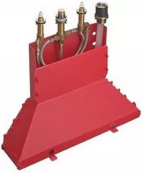 Скрытая часть смесителя для ванны 4 отверстия Hansgrohe 13444180