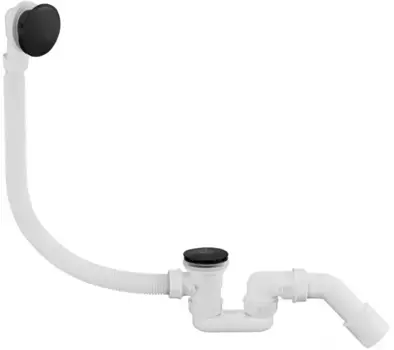 Слив-перелив для ванны AltroBagno Beni aggiuntivi BD 070302 Ne автомат, черный матовый