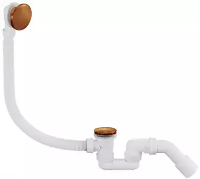 Слив-перелив для ванны AltroBagno Beni aggiuntivi BD 070304 RaSp автомат, медь матовая