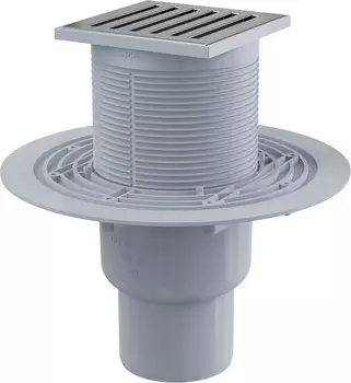 Сливной трап 105105/50/75 решетка из нержавеющей стали AlcaPlast APV203
