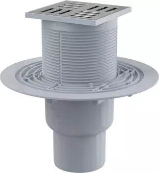 Сливной трап 105105/50/75 решетка из нержавеющей стали AlcaPlast APV201