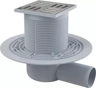 Сливной трап 105105/50 решетка из нержавеющей стали AlcaPlast APV1311