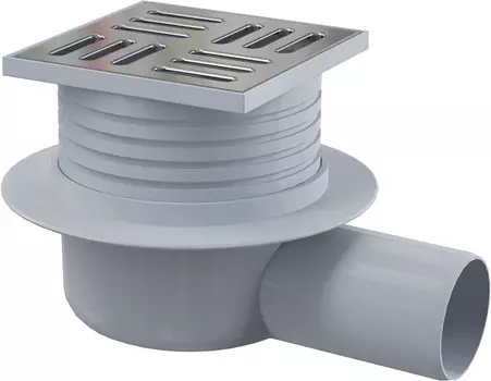 Сливной трап 105105/50 решетка из нержавеющей стали AlcaPlast APV26