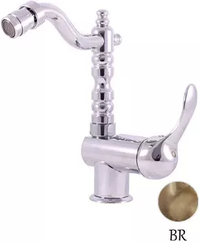 Смеситель для биде без донного клапана Rav Slezak Labe L408.5/9SM