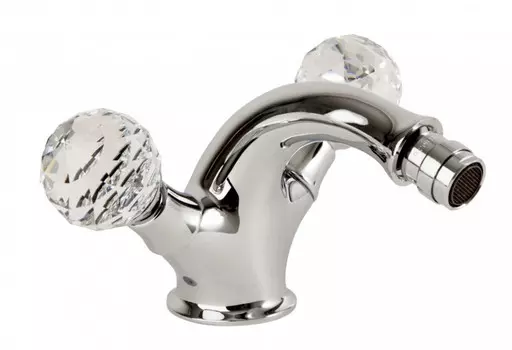 Смеситель для биде хром, ручки Swarovski Cezares Atlantis ATLANTIS-BS1-01-Sw