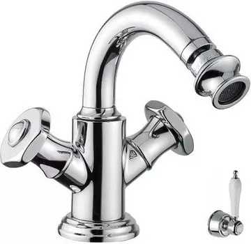 Смеситель для биде с донным клапаном Cezares APHRODITE-BS2-01-Bi