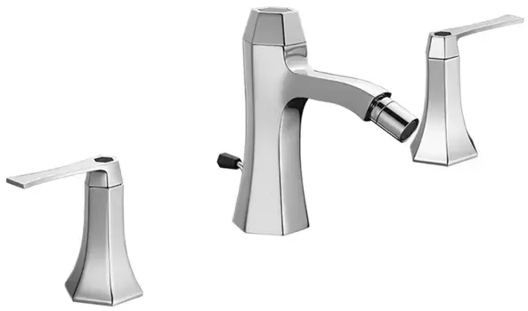 Смеситель для биде с донным клапаном Cisal Cherie CF0012206T