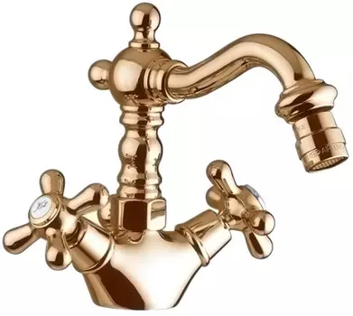 Смеситель для биде с донным клапаном Gattoni Versilia 1035010D0ORO