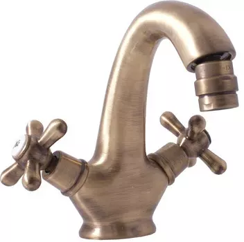 Смеситель для биде с донным клапаном Rav Slezak Morava Retro MK143.5SM