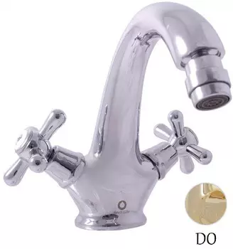 Смеситель для биде с донным клапаном Rav Slezak Morava Retro MK143.5KZ