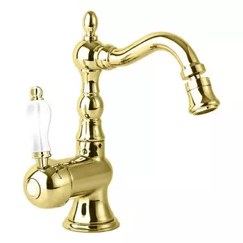 Смеситель для биде золото 24 карата Cezares Venezia VENEZIA-BSM2-03/24-Bi