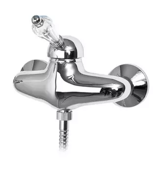 Смеситель для душа хром, ручка Swarovski Cezares Vintage VINTAGE-DM-01-Sw