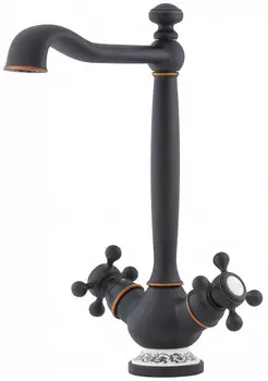 Смеситель для кухни античная бронза Omoikiri Kagoshima-O