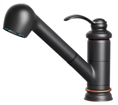 Смеситель для кухни античная бронза Omoikiri Kakogava-S-O