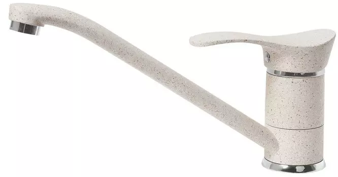Смеситель для кухни AquaGranitEx бежевый C-1040(328)