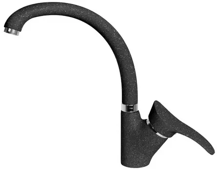 Смеситель для кухни AquaGranitEx черный C-3040(308)