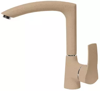Смеситель для кухни AquaGranitEx песочный C-7040(302)