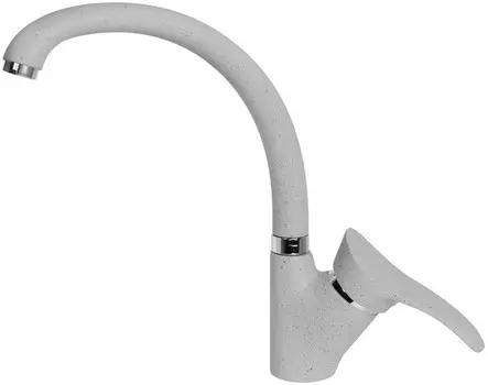 Смеситель для кухни AquaGranitEx серый C-3040(310)